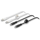 Кабель USB Type-C - USB Type-C, 1м, Belkin CAB011bt1MBW2PK (2 шт.)