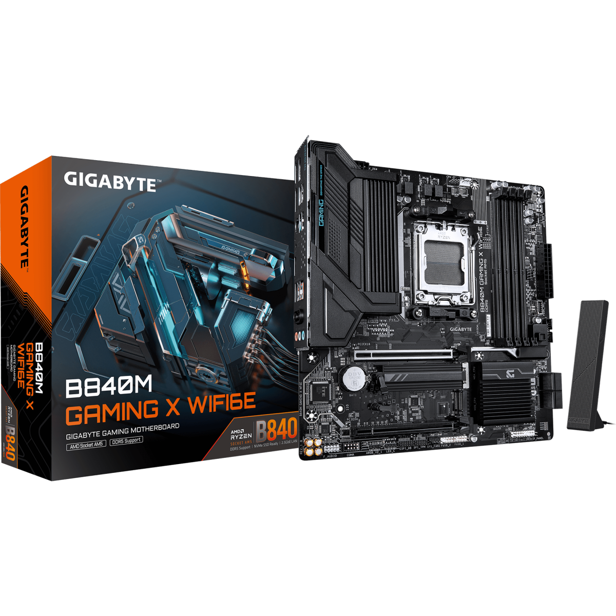 Материнская плата Gigabyte B840M GAMING X WIFI6E - фото 4
