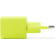 Сетевое зарядное устройство ttec SmartCharger Pro GAN 20W Neon Yellow + Lightning Cable - 2SCG20LNS - фото 4