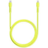 Сетевое зарядное устройство ttec SmartCharger Pro GAN 20W Neon Yellow + Lightning Cable (2SCG20LNS)
