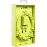 Сетевое зарядное устройство ttec SmartCharger Pro GAN 20W Neon Yellow + Lightning Cable (2SCG20LNS)