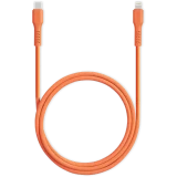 Сетевое зарядное устройство ttec SmartCharger Pro GAN 20W Neon Orange + Lightning Cable (2SCG20LNT)