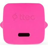 Сетевое зарядное устройство ttec SmartCharger Pro GAN 20W Neon Pink + Lightning Cable (2SCG20LNP)