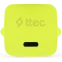 Сетевое зарядное устройство ttec SmartCharger Pro GAN 20W Neon Yellow + USB-C Cable - 2SCG20CNS - фото 3