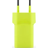 Сетевое зарядное устройство ttec SmartCharger Pro GAN 20W Neon Yellow + USB-C Cable (2SCG20CNS)