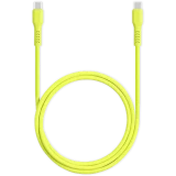 Сетевое зарядное устройство ttec SmartCharger Pro GAN 20W Neon Yellow + USB-C Cable (2SCG20CNS)