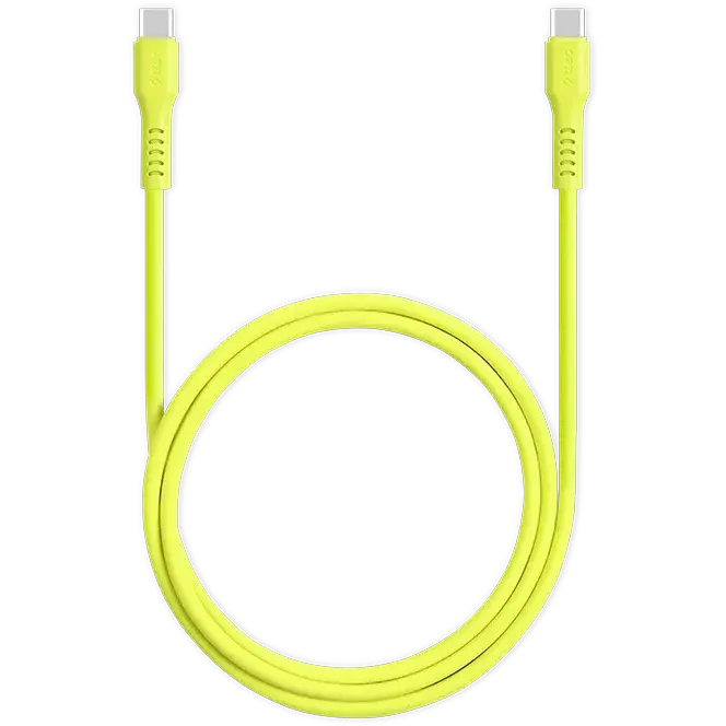 Сетевое зарядное устройство ttec SmartCharger Pro GAN 20W Neon Yellow + USB-C Cable - 2SCG20CNS - фото 6