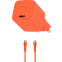 Сетевое зарядное устройство ttec SmartCharger Pro GAN 20W Neon Orange + USB-C Cable - 2SCG20CNT
