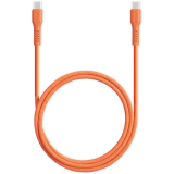 Сетевое зарядное устройство ttec SmartCharger Pro GAN 20W Neon Orange + USB-C Cable (2SCG20CNT)