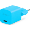 Сетевое зарядное устройство ttec SmartCharger Pro GAN 20W Neon Blue + USB-C Cable - 2SCG20CNM - фото 2