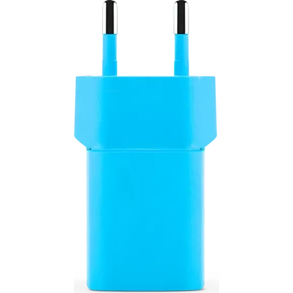 Сетевое зарядное устройство ttec SmartCharger Pro GAN 20W Neon Blue + USB-C Cable - 2SCG20CNM - фото 5