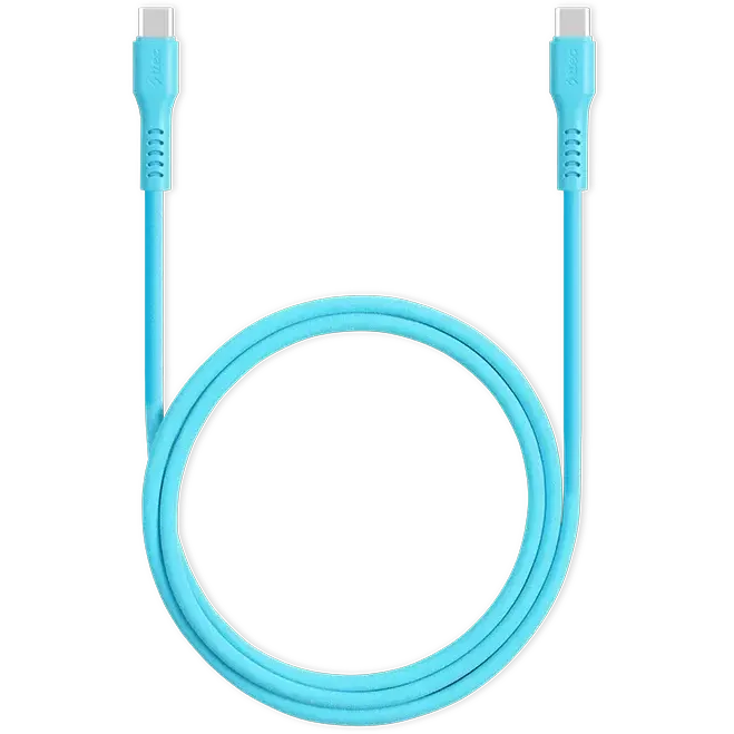 Сетевое зарядное устройство ttec SmartCharger Pro GAN 20W Neon Blue + USB-C Cable - 2SCG20CNM - фото 6