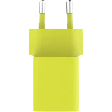 Сетевое зарядное устройство ttec SmartCharger Pro GAN 45W Neon Yellow + USB-C Cable (2SCG45CNS)