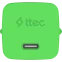 Сетевое зарядное устройство ttec SmartCharger Pro GAN 45W Neon Green + USB-C Cable - 2SCG45CNY - фото 3