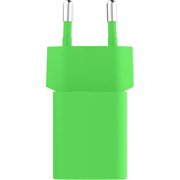 Сетевое зарядное устройство ttec SmartCharger Pro GAN 45W Neon Green + USB-C Cable - 2SCG45CNY - фото 5