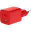 Сетевое зарядное устройство ttec SmartCharger Pro GAN 45W Neon Red + USB-C Cable - 2SCG45CNK - фото 2