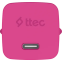 Сетевое зарядное устройство ttec SmartCharger Pro GAN 45W Neon Pink + USB-C Cable - 2SCG45CNP - фото 3