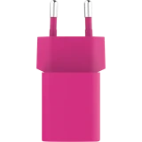 Сетевое зарядное устройство ttec SmartCharger Pro GAN 45W Neon Pink + USB-C Cable (2SCG45CNP)