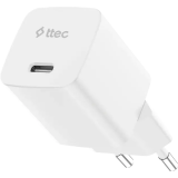 Сетевое зарядное устройство ttec SmartCharger Pro GAN 45W White (2SCG45B)