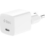 Сетевое зарядное устройство ttec SmartCharger Pro GAN 45W White (2SCG45B)