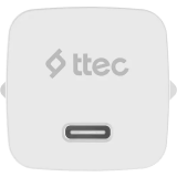 Сетевое зарядное устройство ttec SmartCharger Pro GAN 45W White (2SCG45B)