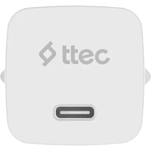 Сетевое зарядное устройство ttec SmartCharger Pro GAN 45W White - 2SCG45B - фото 3