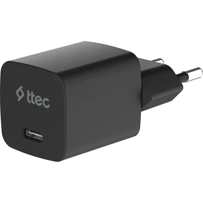 Сетевое зарядное устройство ttec SmartCharger Pro GAN 45W Black - 2SCG45S - фото 2