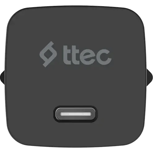 Сетевое зарядное устройство ttec SmartCharger Pro GAN 45W Black - 2SCG45S - фото 3