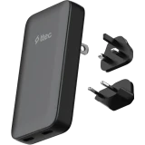 Сетевое зарядное устройство ttec SmartCharger Trio 65W Black (2SCG06S)
