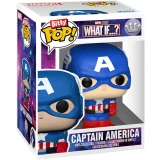 Фигурка Funko Bitty POP! Bitty Bot Marvel What If Captain America Mech with Captain America (91388)