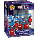 Фигурка Funko Bitty POP! Bitty Bot Marvel What If Captain America Mech with Captain America (91388)