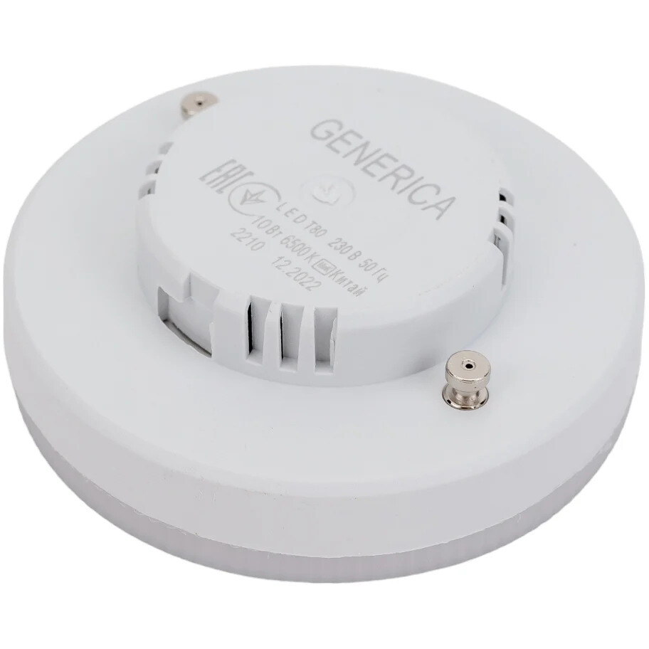 Светодиодная лампочка GENERICA LL-T80-10-230-65-GX53-G (10 Вт, GX53) - фото 2