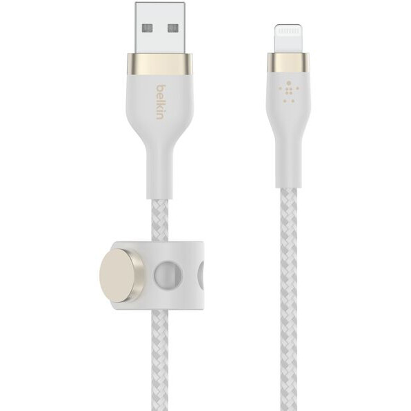Кабель USB - Lightning, 1м, Belkin CAA010bt1MWH - фото 2