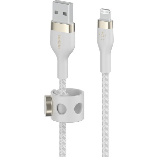 Кабель USB - Lightning, 1м, Belkin CAA010bt1MWH - фото 3