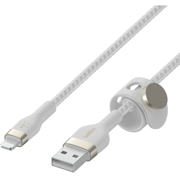 Кабель USB - Lightning, 1м, Belkin CAA010bt1MWH - фото 4