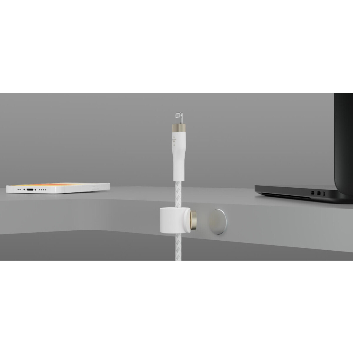Кабель USB - Lightning, 1м, Belkin CAA010bt1MWH - фото 6
