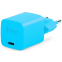 Сетевое зарядное устройство ttec SmartCharger Pro GAN 20W Neon Blue + Lightning Cable - 2SCG20LNM - фото 2