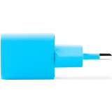 Сетевое зарядное устройство ttec SmartCharger Pro GAN 20W Neon Blue + Lightning Cable (2SCG20LNM)