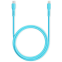 Сетевое зарядное устройство ttec SmartCharger Pro GAN 20W Neon Blue + Lightning Cable - 2SCG20LNM - фото 6