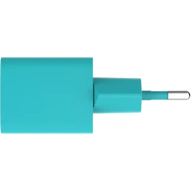 Сетевое зарядное устройство ttec SmartCharger Pro GAN 45W Neon Blue + USB-C Cable - 2SCG45CNM - фото 4