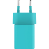 Сетевое зарядное устройство ttec SmartCharger Pro GAN 45W Neon Blue + USB-C Cable (2SCG45CNM)