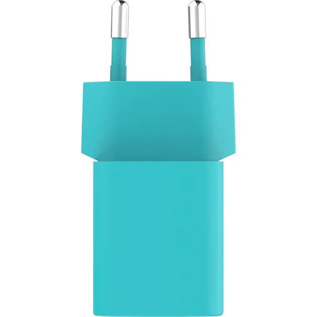 Сетевое зарядное устройство ttec SmartCharger Pro GAN 45W Neon Blue + USB-C Cable - 2SCG45CNM - фото 5