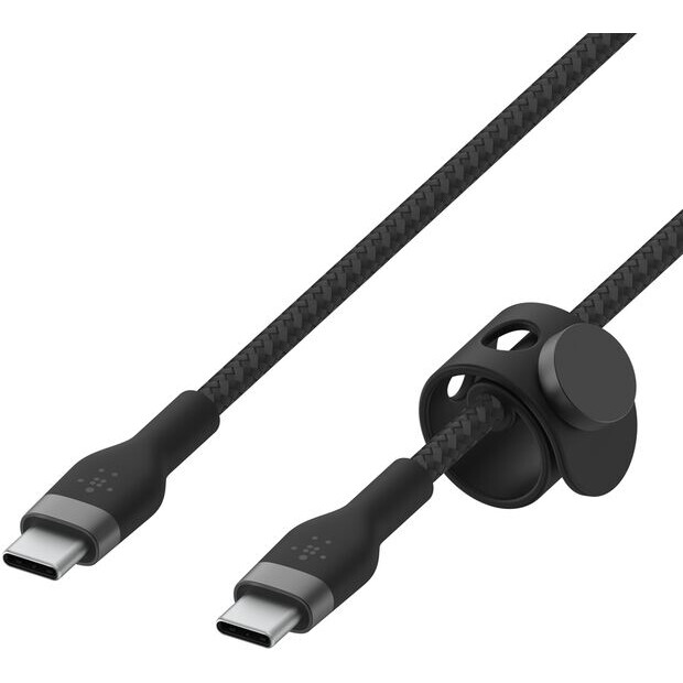 Кабель USB Type-C - USB Type-C, 1м, Belkin CAB011bt1MBK - фото 4