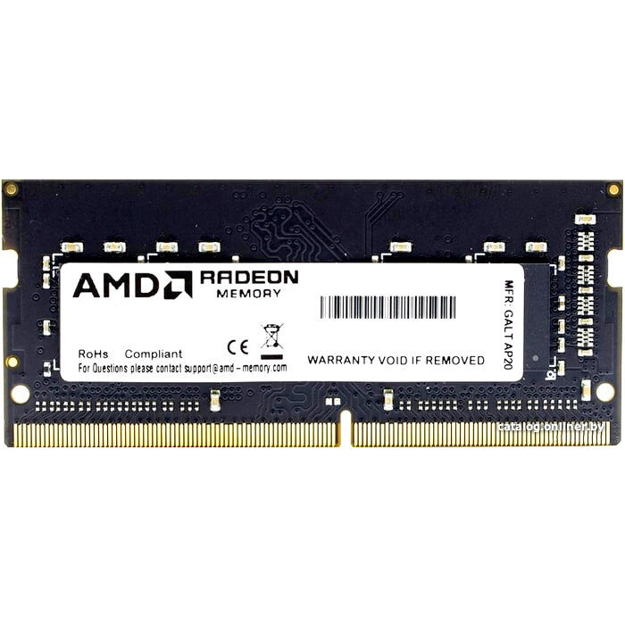 Оперативная память 8GB DDR4 3200MHz AMD SO-DIMM (R948G3206S2S-U) RTL