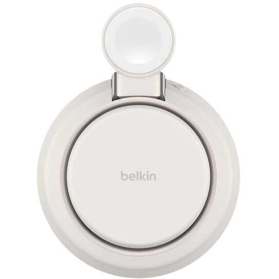 Беспроводное зарядное устройство Belkin UltraCharge Pro 3-in-1 Magnetic Charging Dock with Qi2 25W Sand - WIZ040kqSD - фото 4