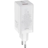 Сетевое зарядное устройство Baseus GaN5 Pro 65W White (CCGP120202)