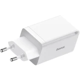 Сетевое зарядное устройство Baseus GaN5 Pro 65W White (CCGP120202)