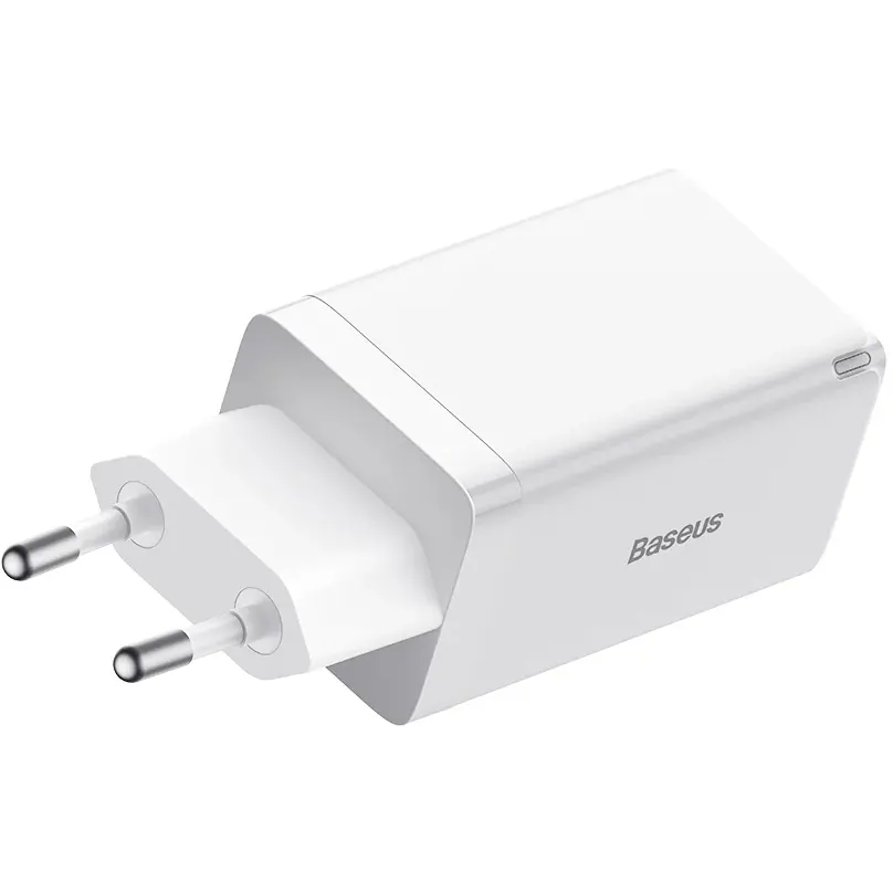 Сетевое зарядное устройство Baseus GaN5 Pro 65W White - CCGP120202 - фото 5