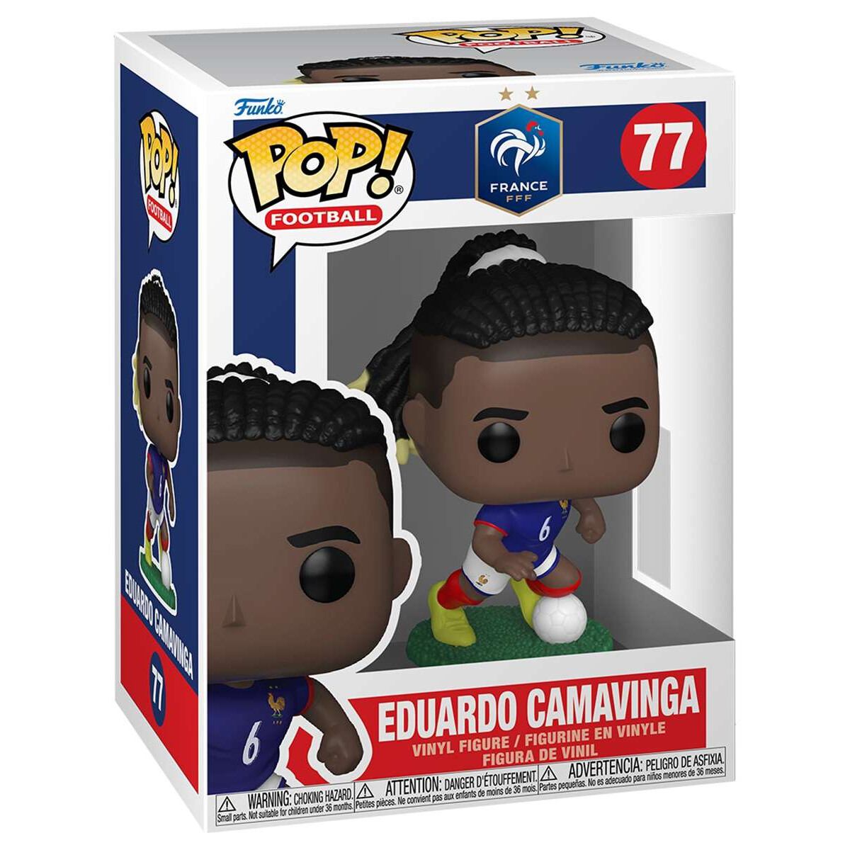 Фигурка Funko POP! Football France Eduardo Camavinga - 92729