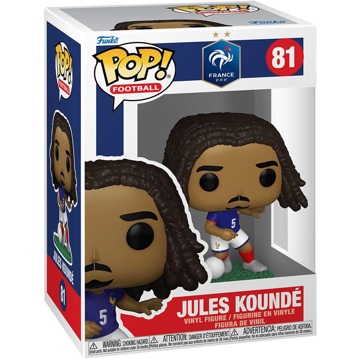 Фигурка Funko POP! Football France Jules Kounde - 92733 - фото 2